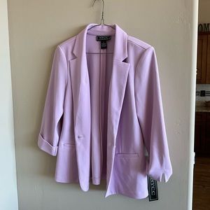 NWT purple blazer jacket